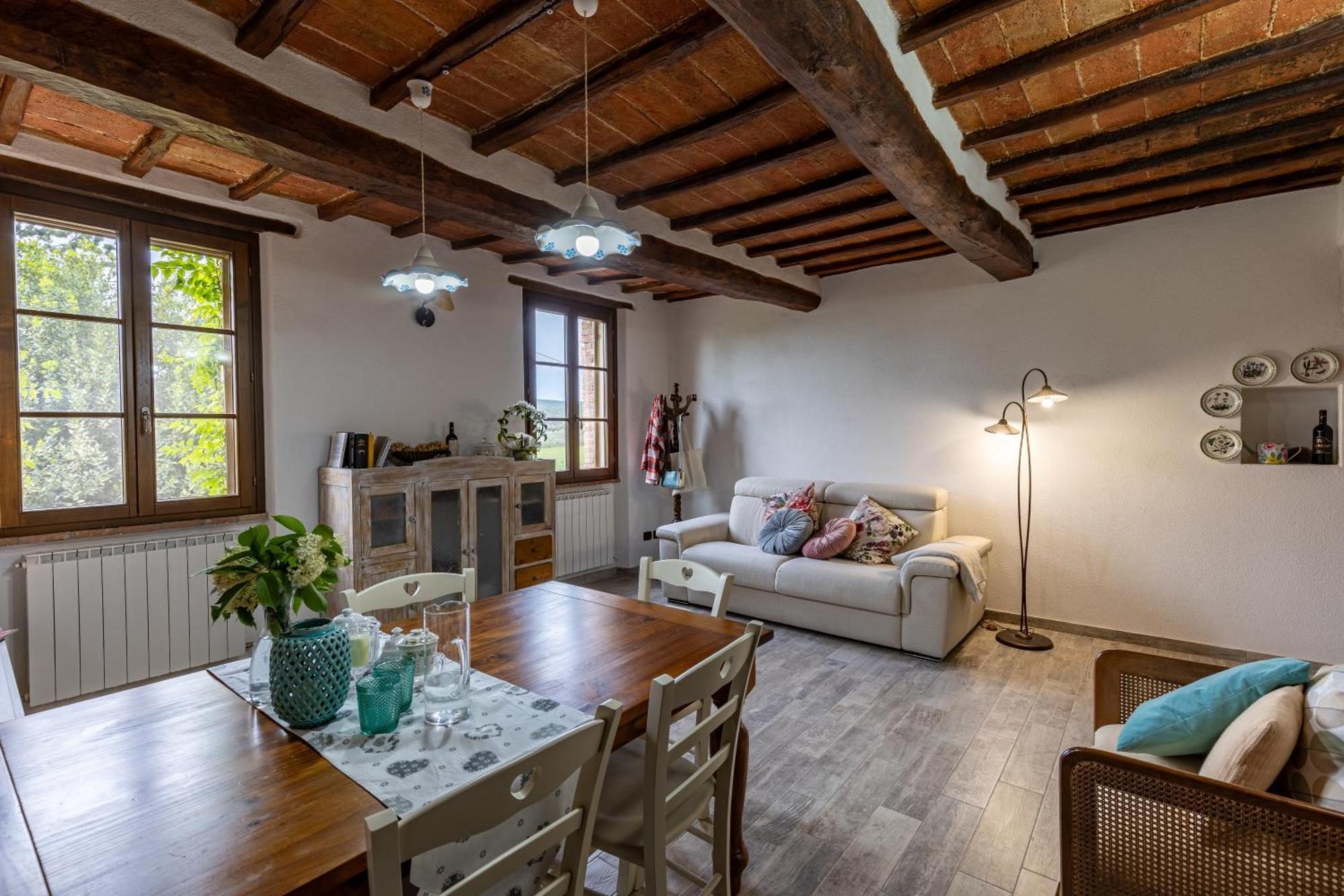 Pociano 1863 - Country House With Stunning View Of Siena Lupompesi 외부 사진