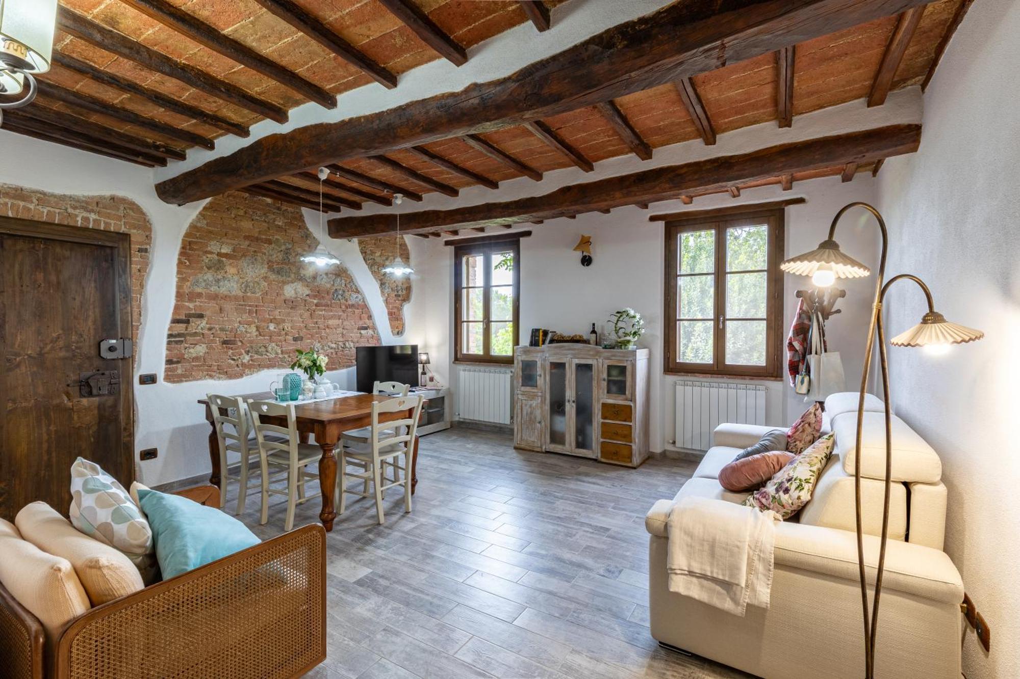 Pociano 1863 - Country House With Stunning View Of Siena Lupompesi 외부 사진